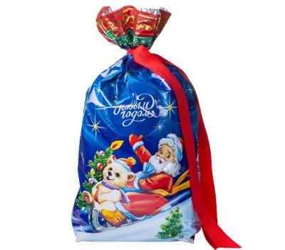 Новогодняя упаковка "Салазки"